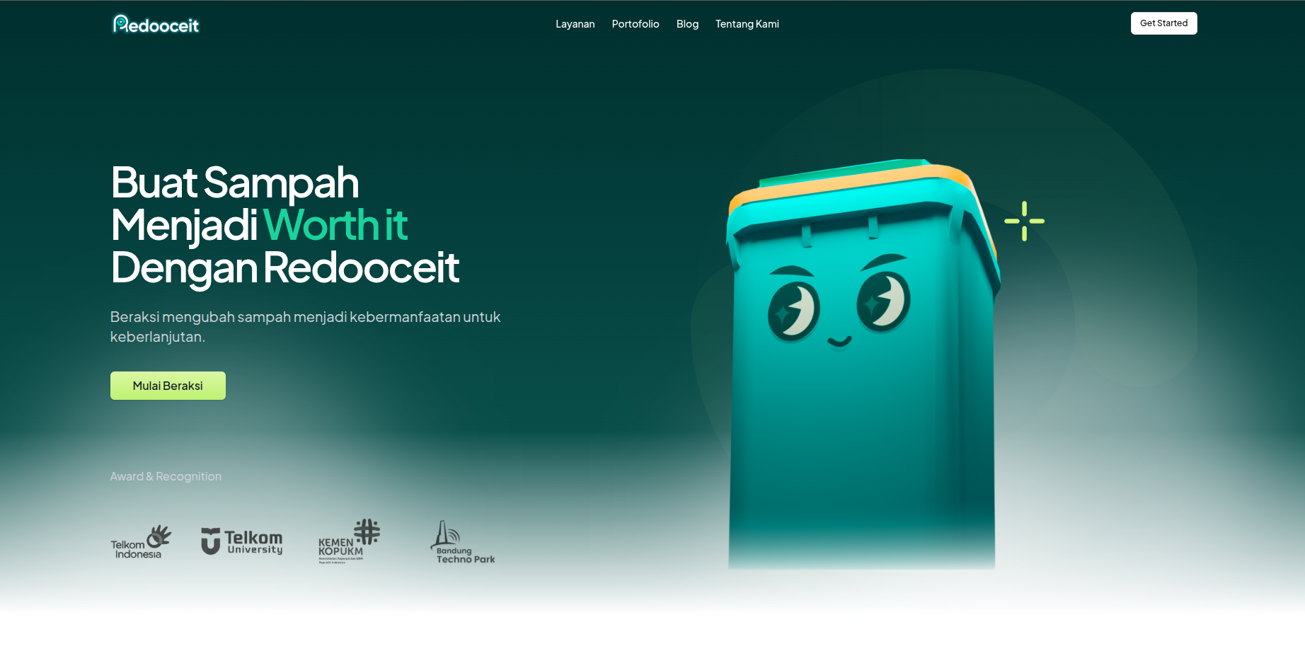 Redooceit Landingpage